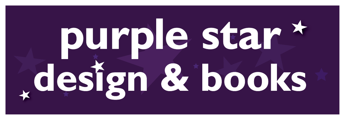 Purple Star Design & Purple Star Books logo